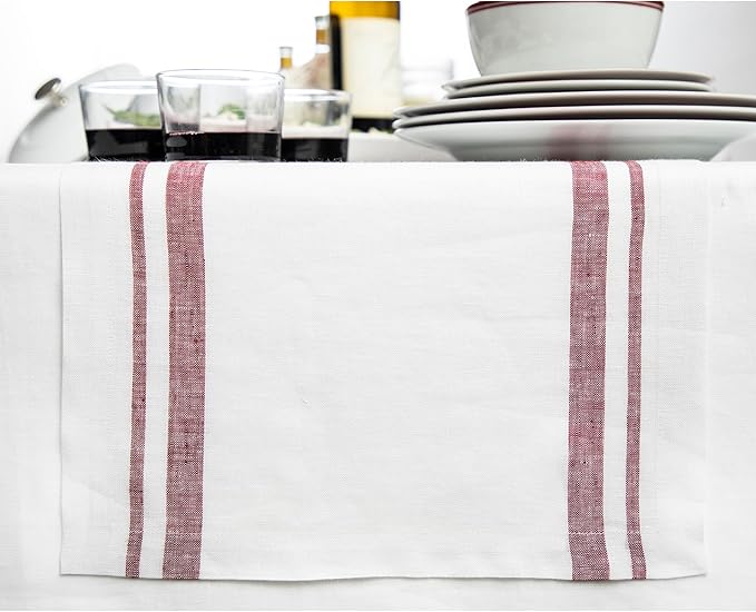 Solino Home Linen Table Runner 108 Inches Long by SolinoHome