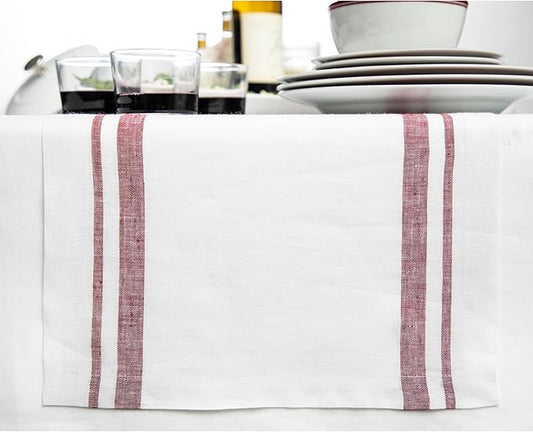 Solino Home Linen Table Runner 108 Inches Long by SolinoHome