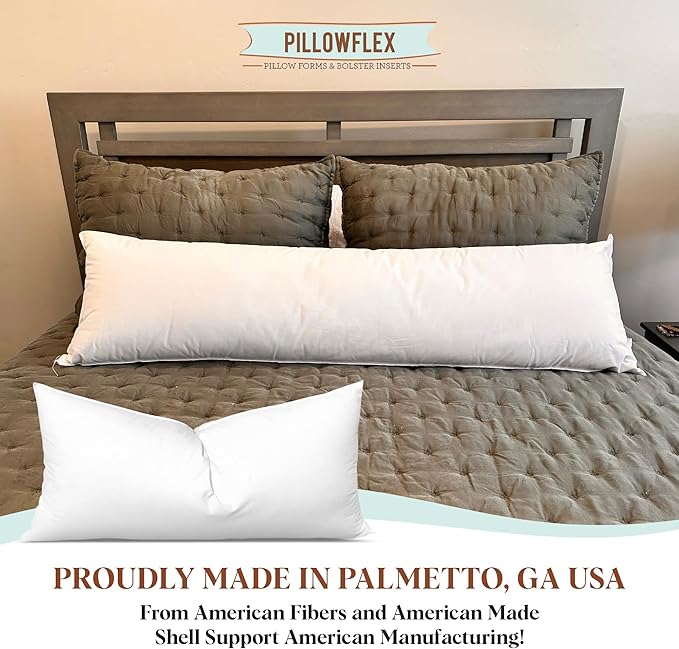 Pillowflex Synthetic Down Pillow Insert - Image 3
