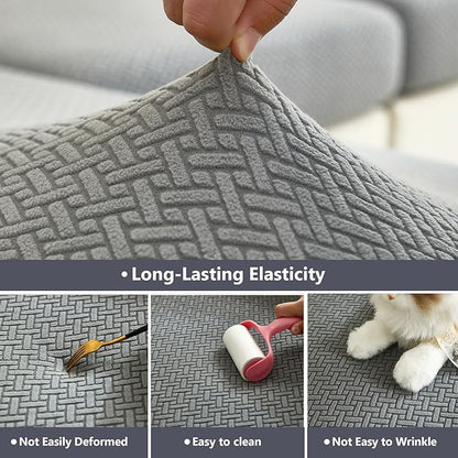 Throw Pillow Covers Couch Pillows Covers Wear-Resistant Universal Stretch - Image 5