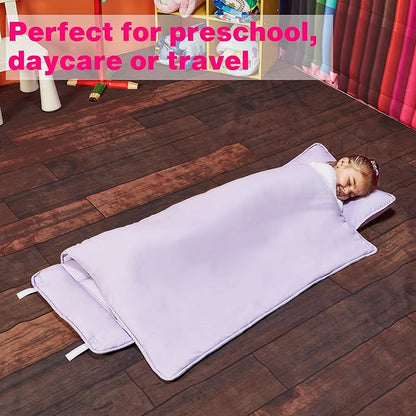 EVERYDAY KIDS Nap Mat with Removable Pillow - Image 3