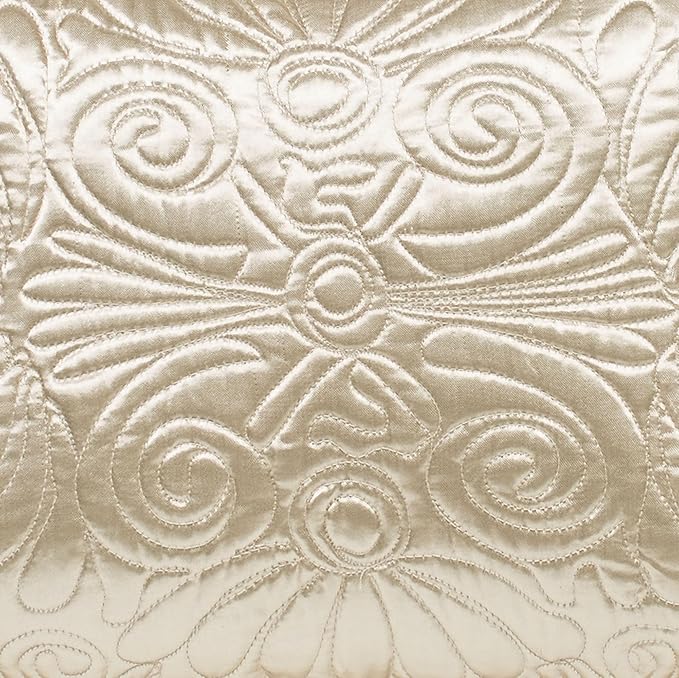 Touch of Class Portia Luxury Bedding | Soft Pearl | Premier Quilted Polyester - Image 5