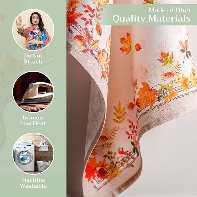 Maison d' Hermine Kitchen Towels Set of 3 100% Cotton 20" x 27.5" Reusable - Image 3