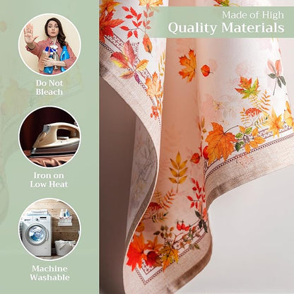 Maison d' Hermine Kitchen Towels Set of 3 100% Cotton 20" x 27.5" Reusable - Image 3