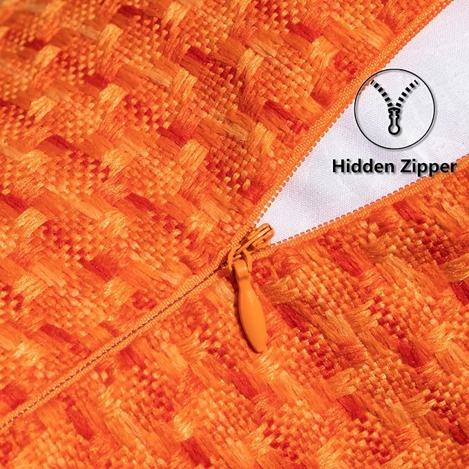 Kevin Textile Fall Outdoor Waterproof Throw Pillow Covers Pack of 2 Farmhouse - Image 3