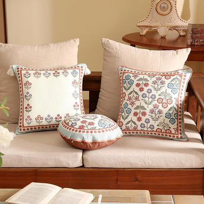 Blue Throw Pillow Covers, Cottage Rustic Farmhouse - Image 6