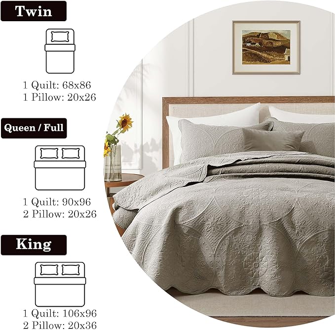 IR Imperial Rooms 10 Pack Twin Quilt Bedding Set - Image 9