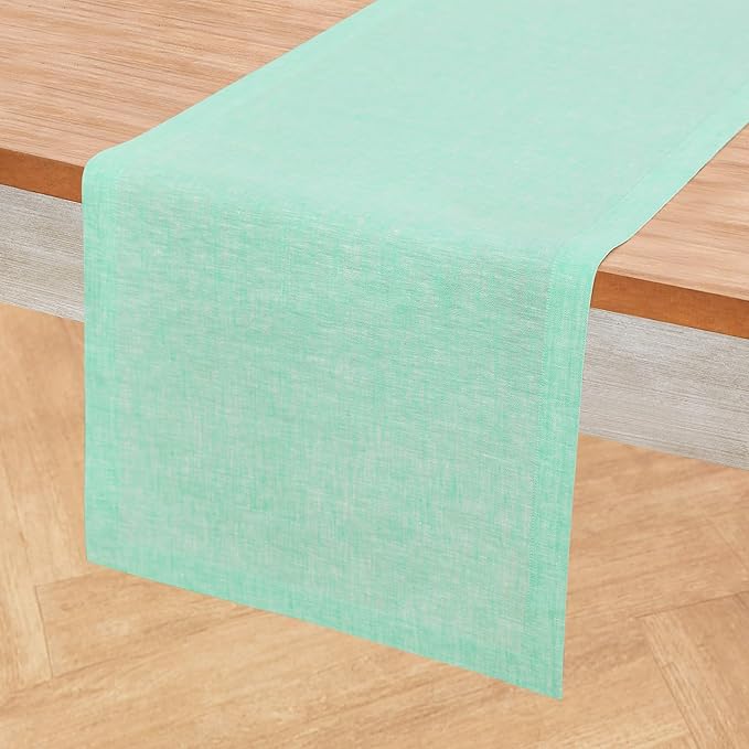 Solino Home Linen Table Runner 108 Inches Long by SolinoHome
