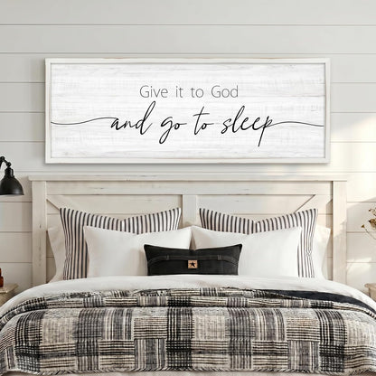 give it to god and go to sleep, main product view