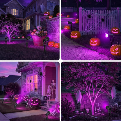 nipify 5W Outdoor Spot Lights, Halloween Spotlights Landscape Spotlights