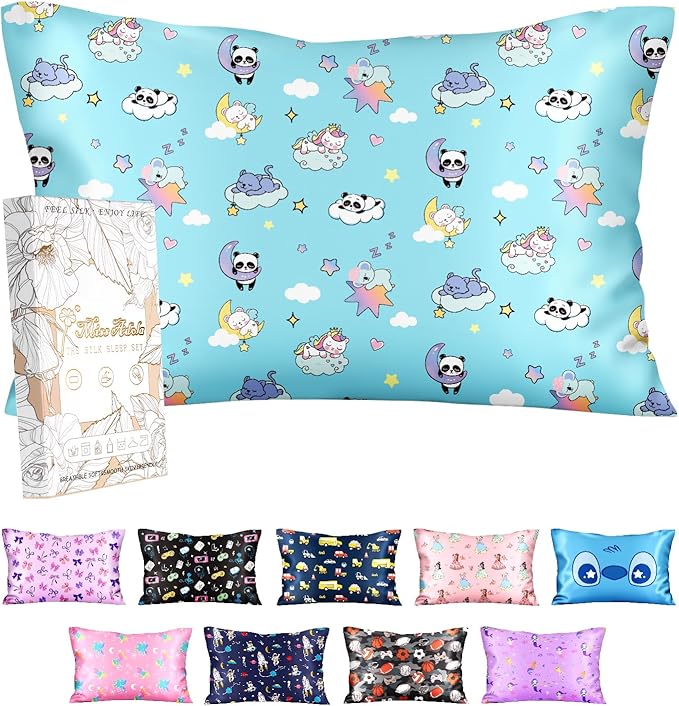 Silk Pillowcase for Kids by MissAdola
