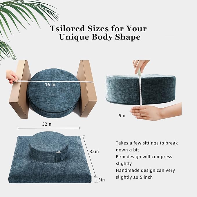 Meditation Zafu Cushion Set - Image 7