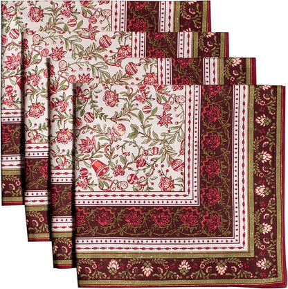 Maison d' Hermine Cloth Napkins Set of 4 100% Cotton by MaisondHermine