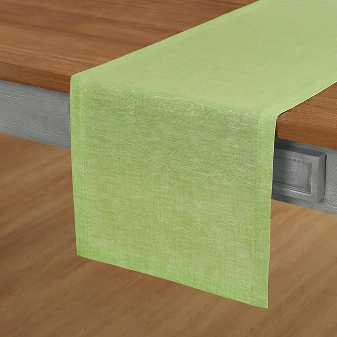 Solino Home Linen Table Runner 108 Inches Long by SolinoHome
