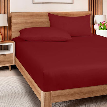 ROYALE LINENS 300 Thread Count 100% Long Staple Combed Cotton Fitted Sheet Twin - Image 5