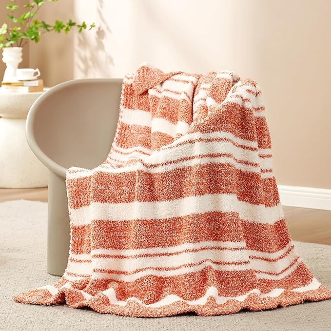 Snuggle Sac Orange Fall Throw Blanket - Image 2