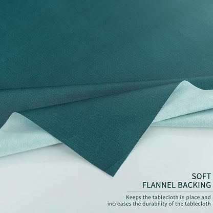 Rectangle Table Cloth, 100% Waterproof Tablecloth Oil Proof Spill Proof Vinyl - Image 6