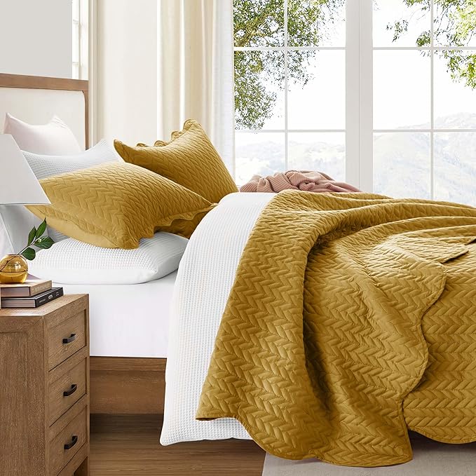 IR Imperial Rooms California King Quilt Bedding Set Size + 2 Pillow Shams - Image 8