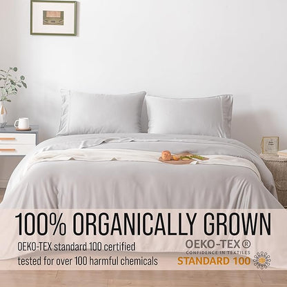Bella Coterie Luxury Bamboo Viscose Twin Size Sheet Set | 100% Organically - Image 4