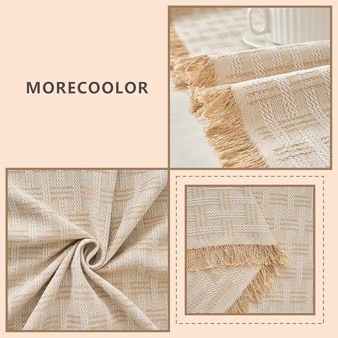 Coffee Couch Cover Blanket Cute Geometrical Jacquard Washable Sofa Cover - Image 3