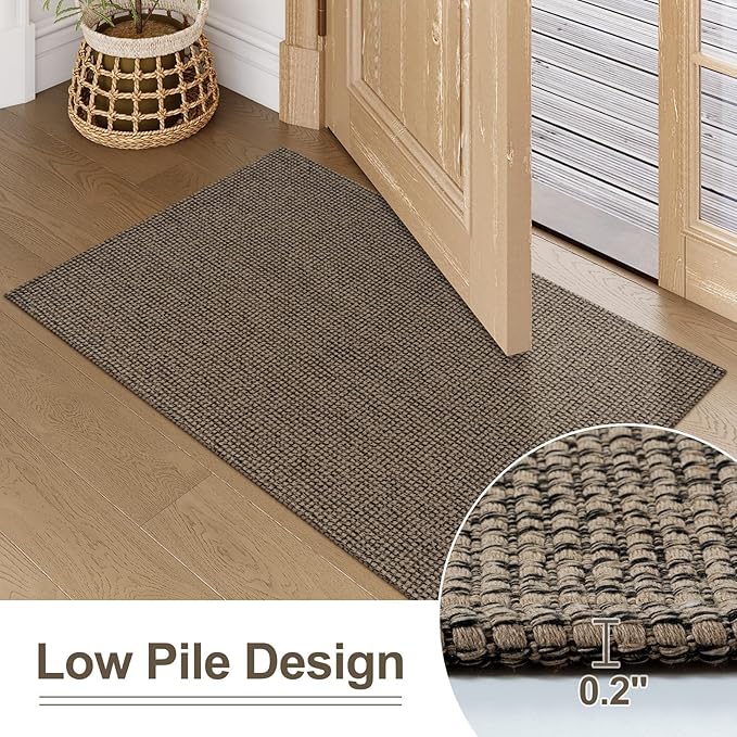 Uphome Boho Bathroom Rugs, 2x3 Washable Small Area Rug - Image 4