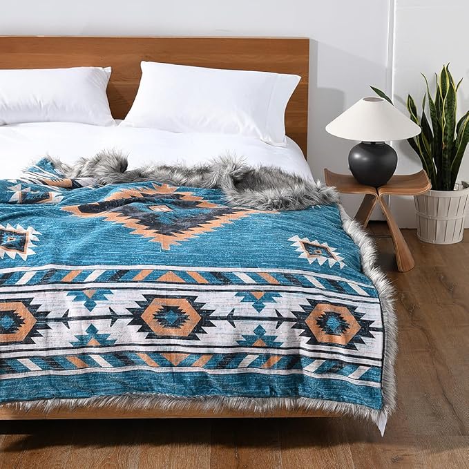 Luxury Plush Faux Fur Throw Blanket - Image 3