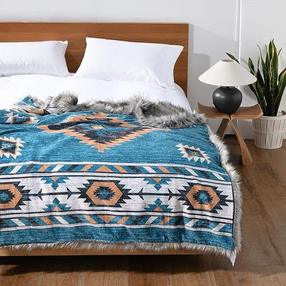 Luxury Plush Faux Fur Throw Blanket - Image 3