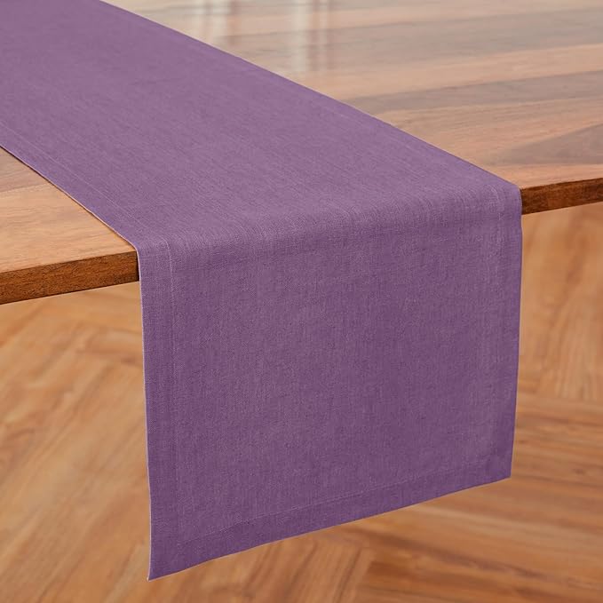 Solino Home Linen Table Runner 108 Inches Long by SolinoHome