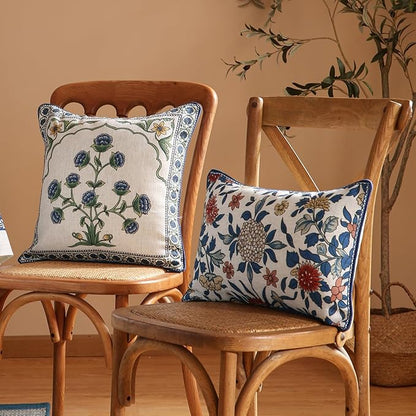 patdrea Designer Throw Pillow Covers Set of 2, Decorative Square Pillowcases - Image 7
