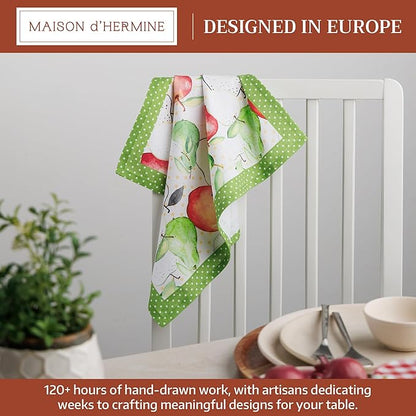 Maison d' Hermine Cloth Napkins Set of 4 100% Cotton Soft & Durable Everyday - Image 2
