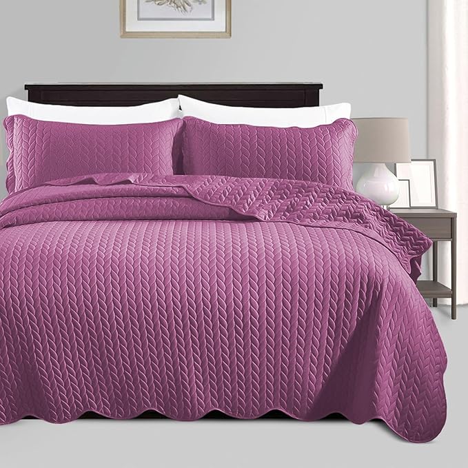 IR Imperial Rooms 8 Pack California King Quilt Bedding Set - Image 2