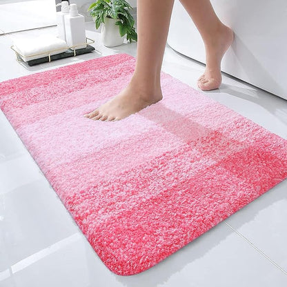 OLANLY Bathroom Rug Mat 24x16, Extra Soft and Absorbent Microfiber Bath Rugs by OLANLY