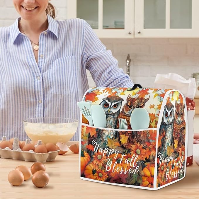 Owl Stand Mixer Cover Compatible - Image 2