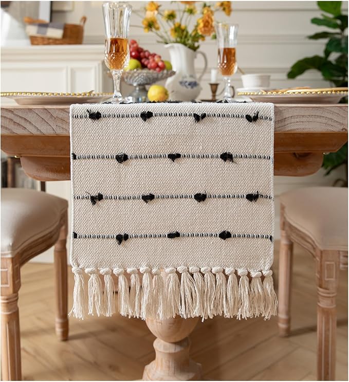 Caflife Boho Table Runner 90 Inchs Long by Caflife