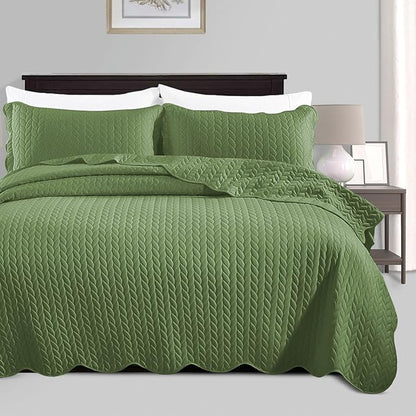 IR Imperial Rooms King Quilt Bedding Set Size + 2 Pillow Shams by IRImperialRooms
