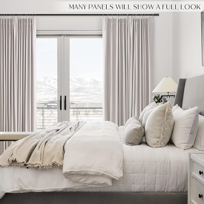 Champagne Blackout Curtains 84 Inch Long - Image 7