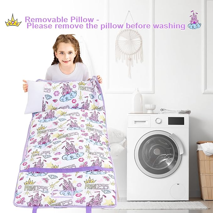 Viviland Toddler Nap Mat, Rolled Sleeping Mats - Image 7