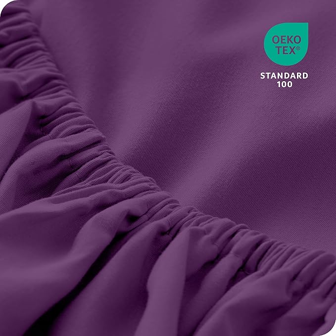 Bare Home 2-Pack Fitted Bottom Sheets Queen - Image 5