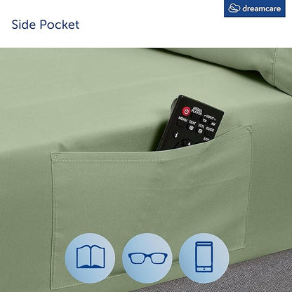 DREAMCARE Queen Size Sheets - Image 6