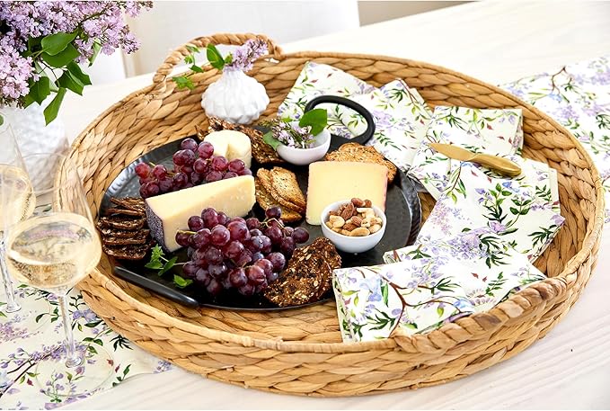 Solino Home Lilacs Floral Print Table Runner 48 inch - Image 7