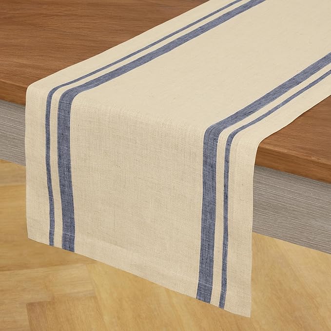 Solino Home Linen Table Runner 48 Inches - Image 2