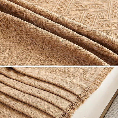 AIVIA Armless Loveseat Cover Sheet Blanket, Reversible Anti Slip Throw Cushion - Image 6