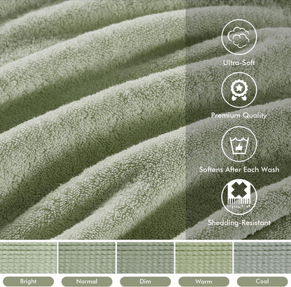 madison park 800gsm 100% cotton bathroom bath towel, close-up detail