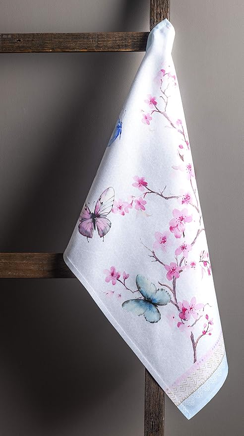 Maison d' Hermine Kitchen Towels Set of 2 100% Cotton 27.50" x 20" Reusable - Image 7