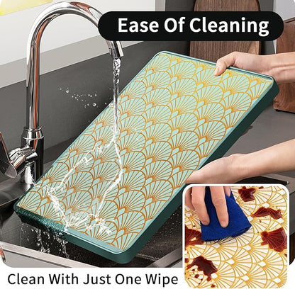 Drawer and Shelf Liner for Kitchen Cabinet: 17 in X 20 Ft Waterproof Shelf - Image 5