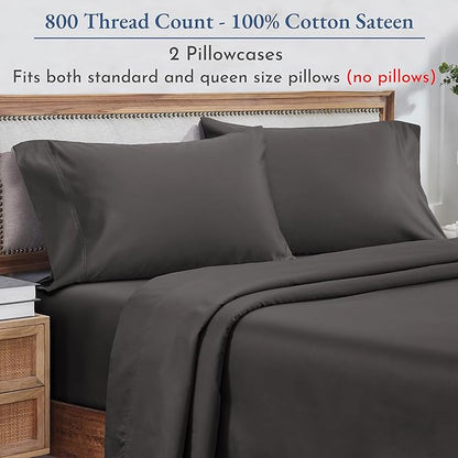 Heirloom Soft, Smooth & Thick Certified 800 Thread Count 100% Cotton Sateen - Image 3