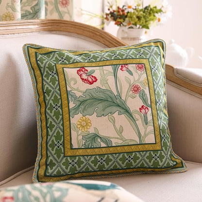 patdrea Designer Pack of 2 Square Throw Pillow Covers, French Vintage Rustic - Image 6
