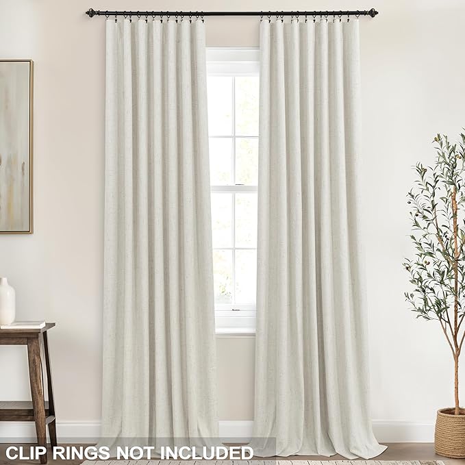 KOUFALL 132 Inch Curtains - Image 4