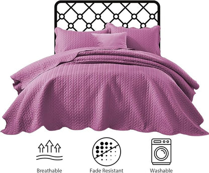 IR Imperial Rooms Queen Quilt Bedding Set Size + 2 Pillow Shams - Image 8