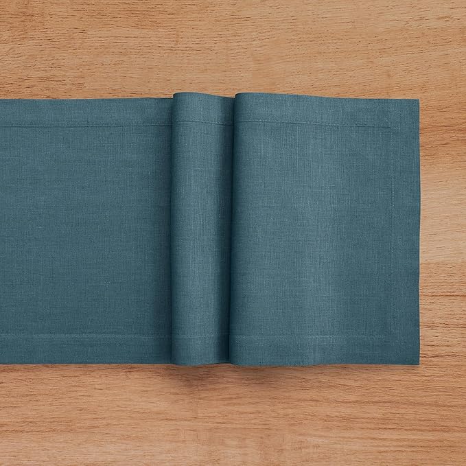 Solino Home Linen Table Runner 72 Inches Long - Image 9